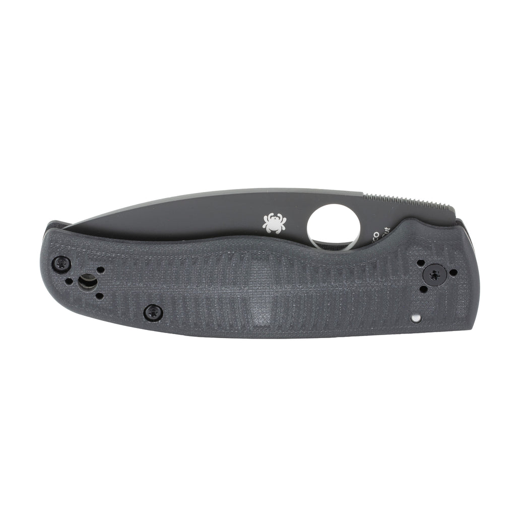 SPYDERCO SHAMAN SALT 3.58 BLK