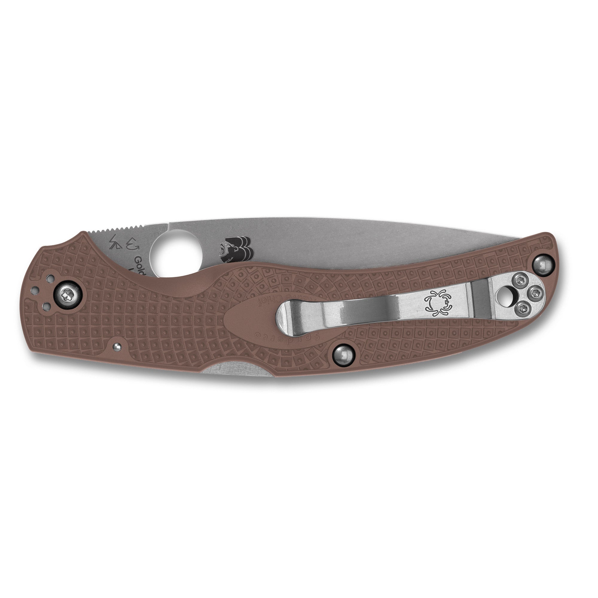 SPYDERCO NATIVE CHIEF LW 4.02 BRN