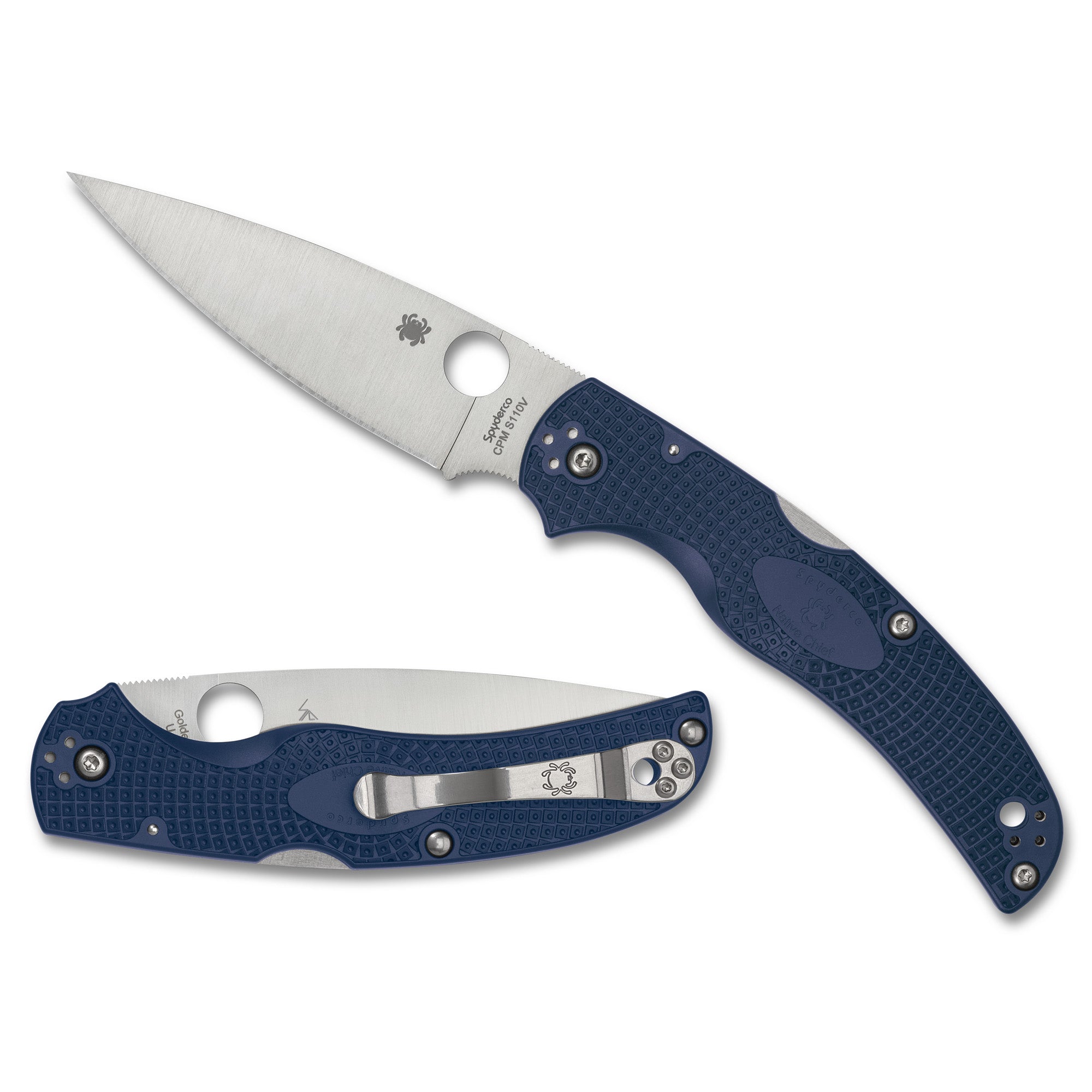 SPYDERCO NATIVE CHIEF LW 4.02 BLUE