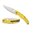 SPYDERCO NATIVE CHF SALT LW YLW SRTD