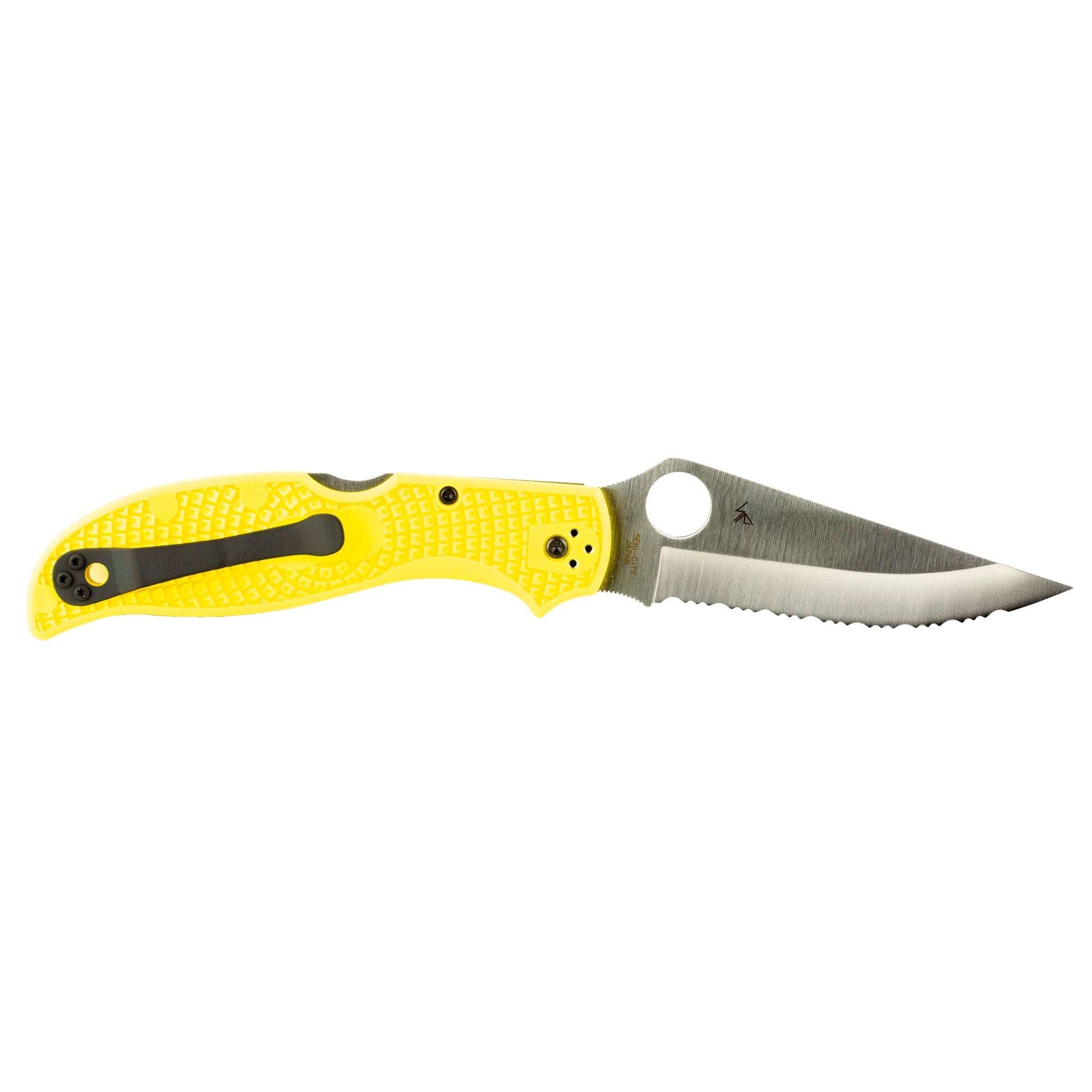 SPYDERCO STRTCH 2 XL LW SLT YLW SRTD