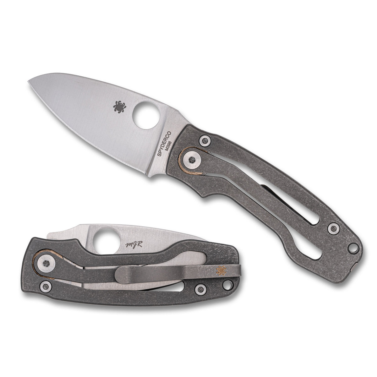 SPYDERCO PITS 2 SLIPIT TI 2.74 GRY