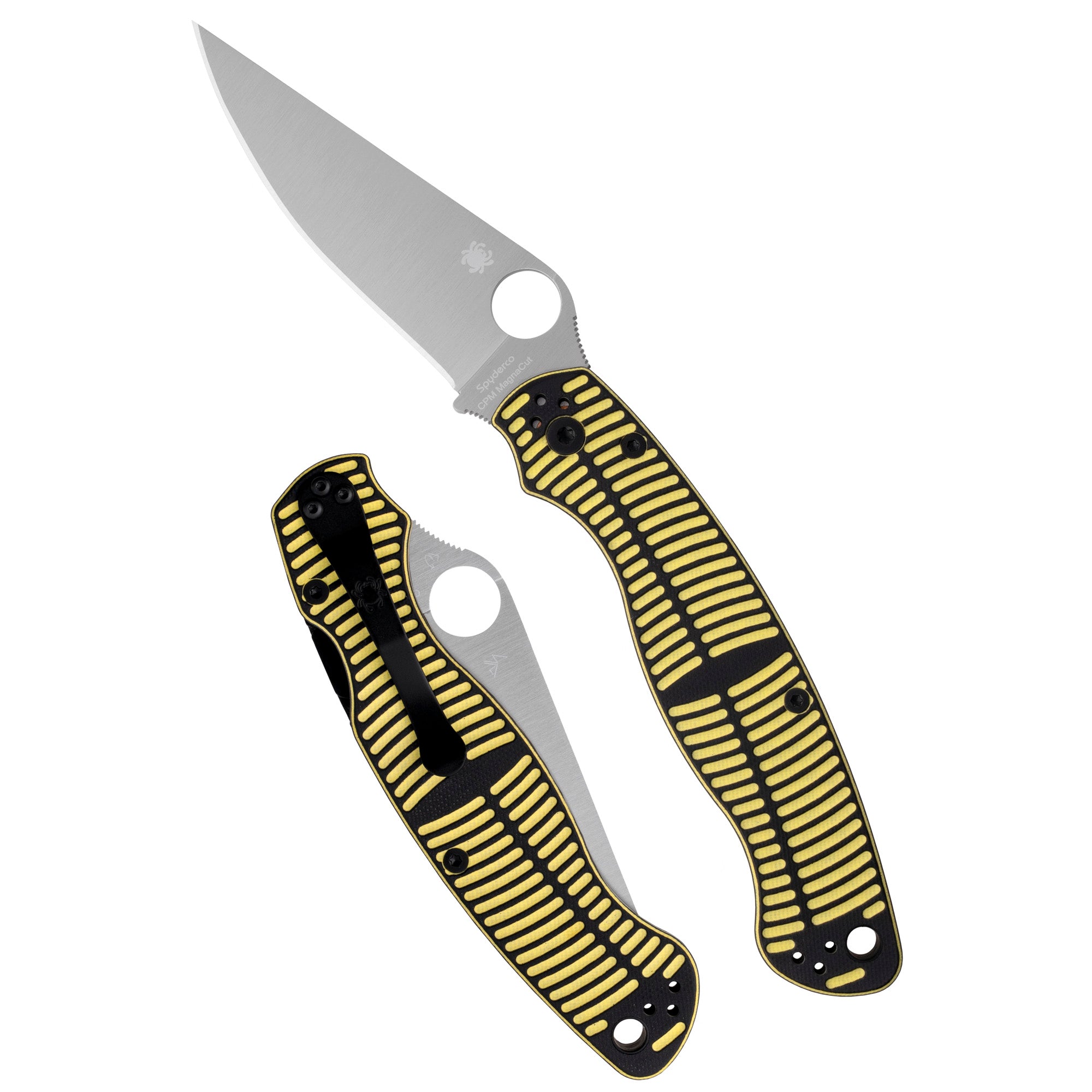SPYDERCO MILITARY 2 SALT 4 YLW/BLK