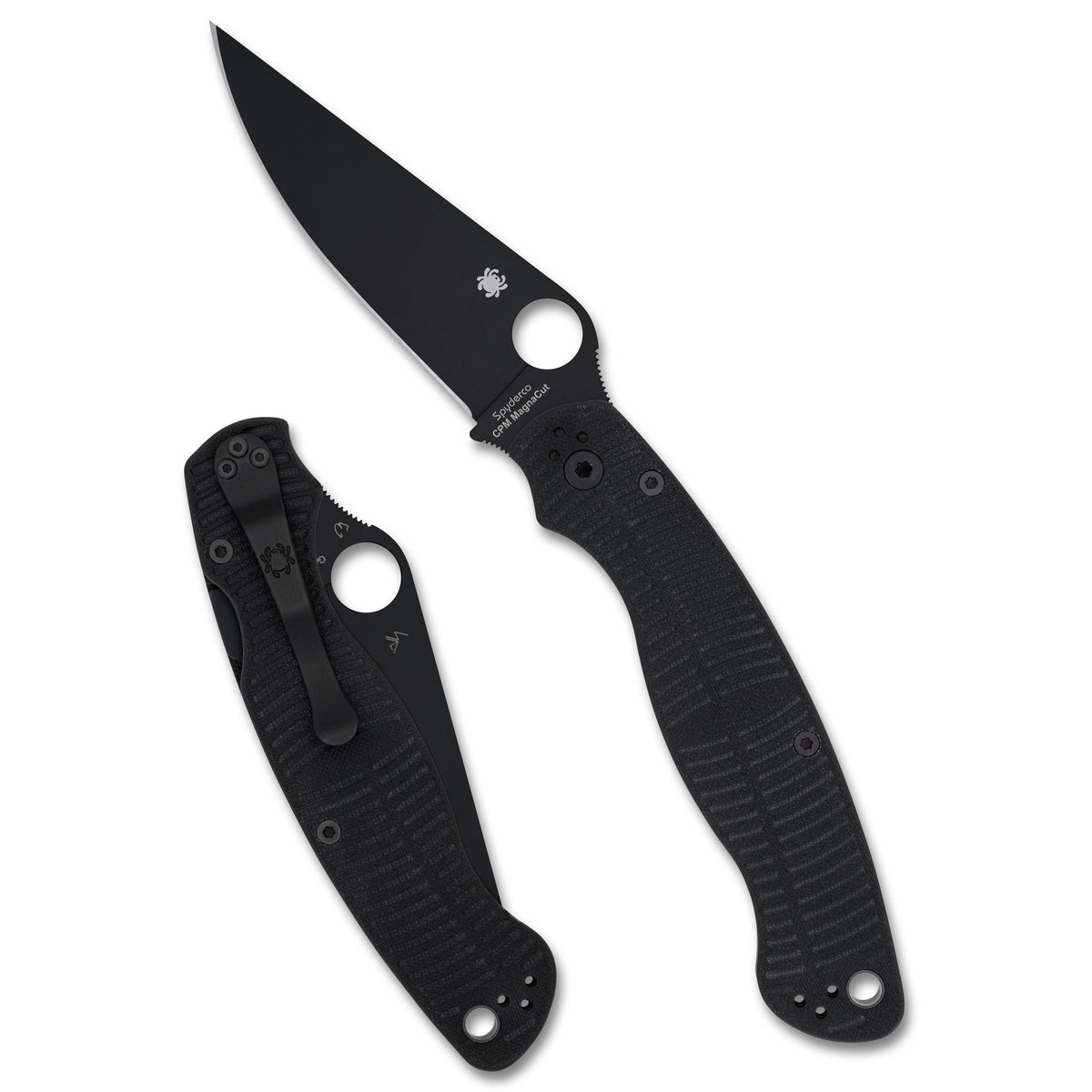 SPYDERCO MIL 2 SALT MAGNACUT 4 BLK