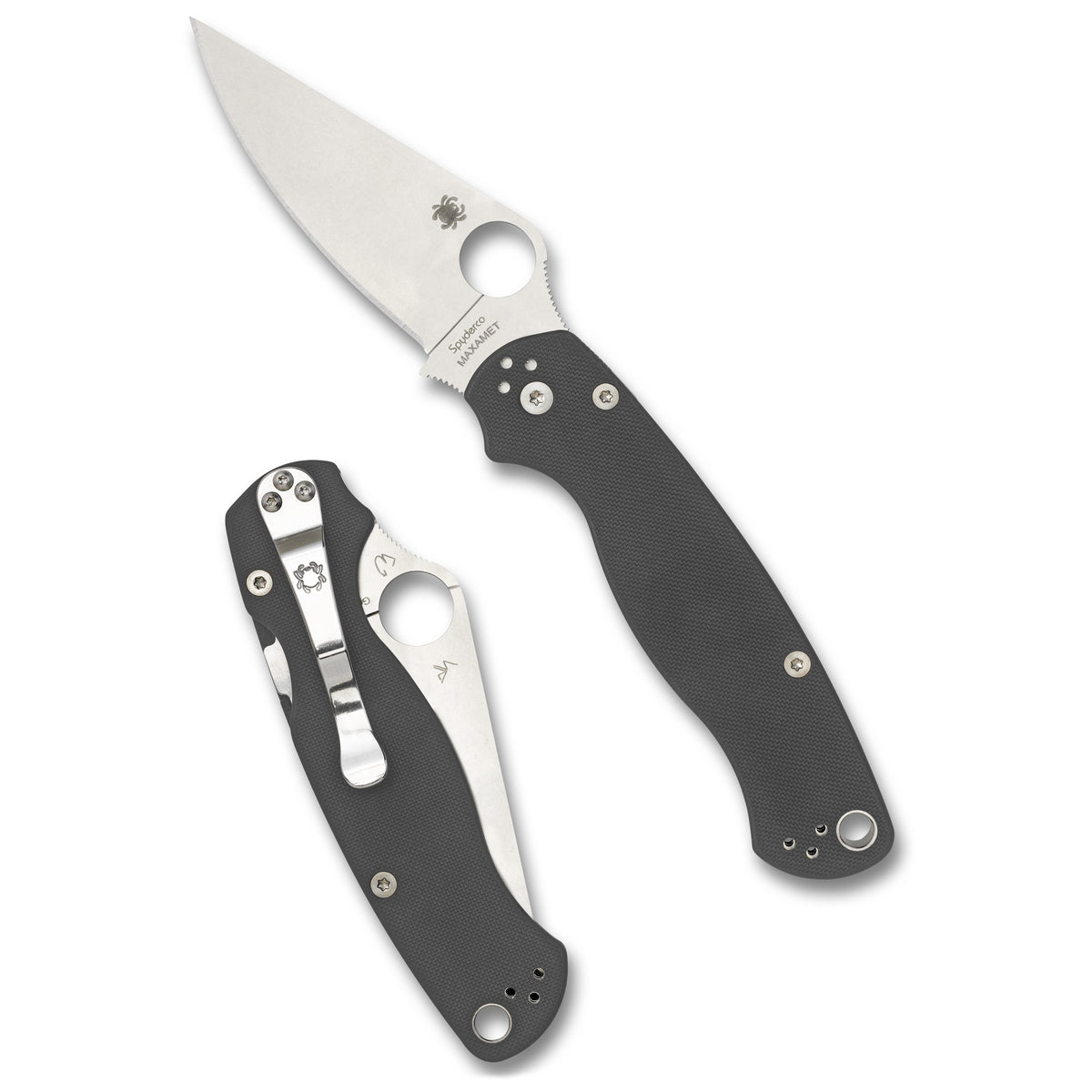 SPYDERCO PARA MIL 2 MXMET 3.45 GRY