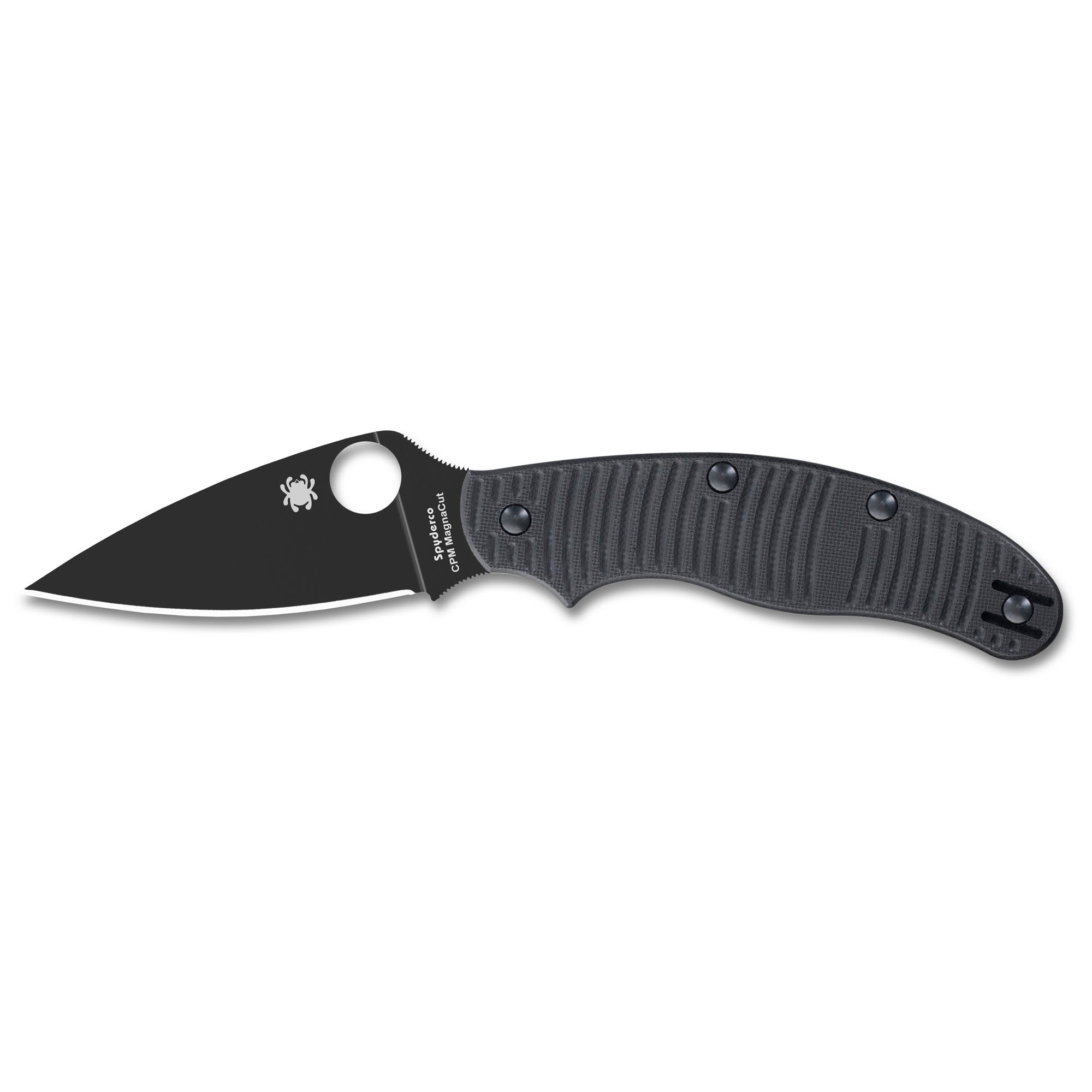SPYDERCO UK PENKNIFE SALT BLK 2.95