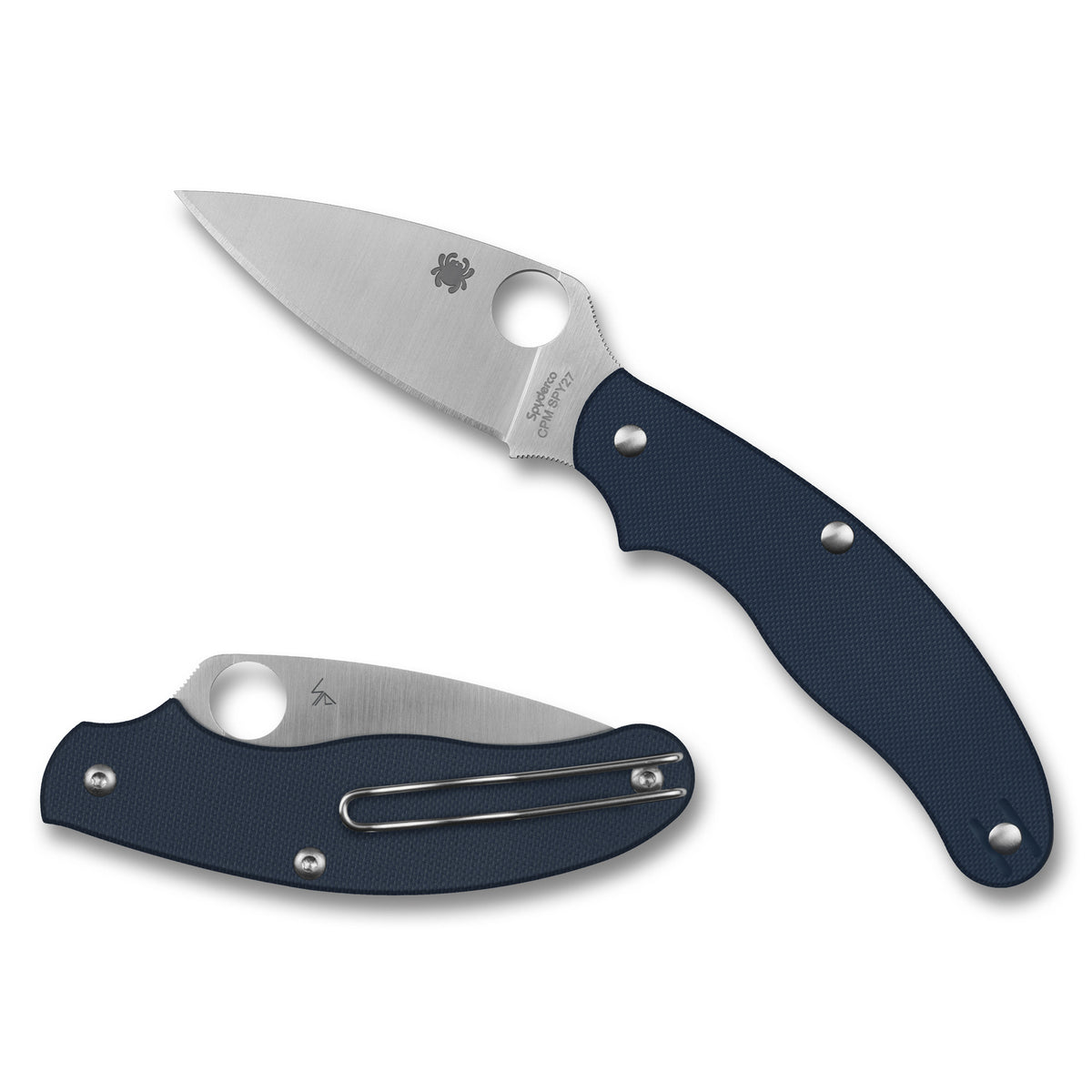 SPYDERCO UK PENKNIFE G-10 2.95 BLUE