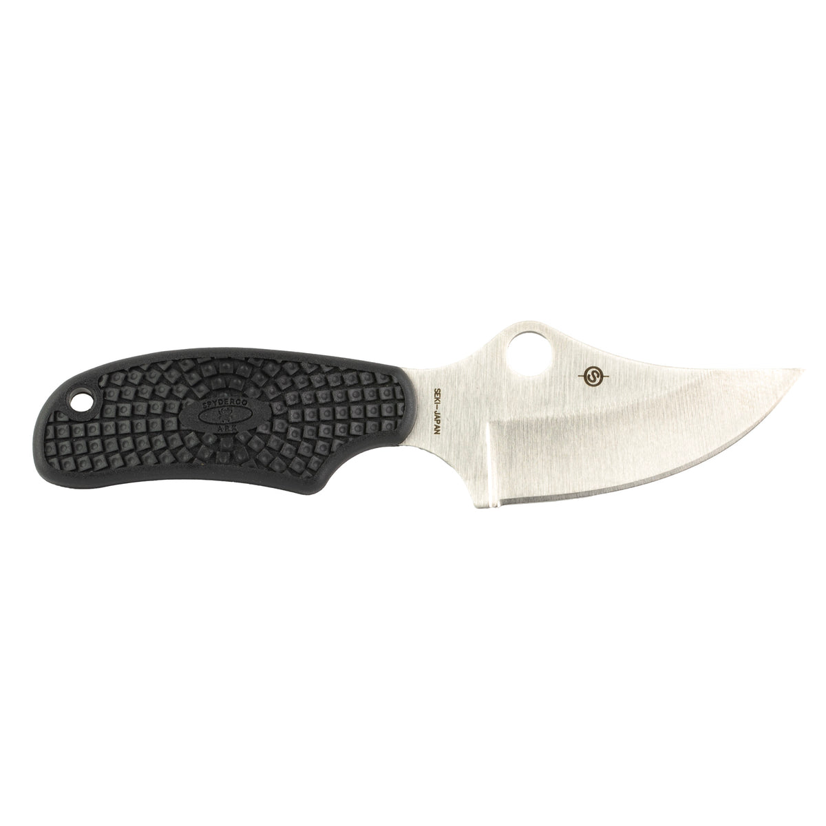 SPYDERCO ARK LTWT 2.56 BLK W/SHEATH