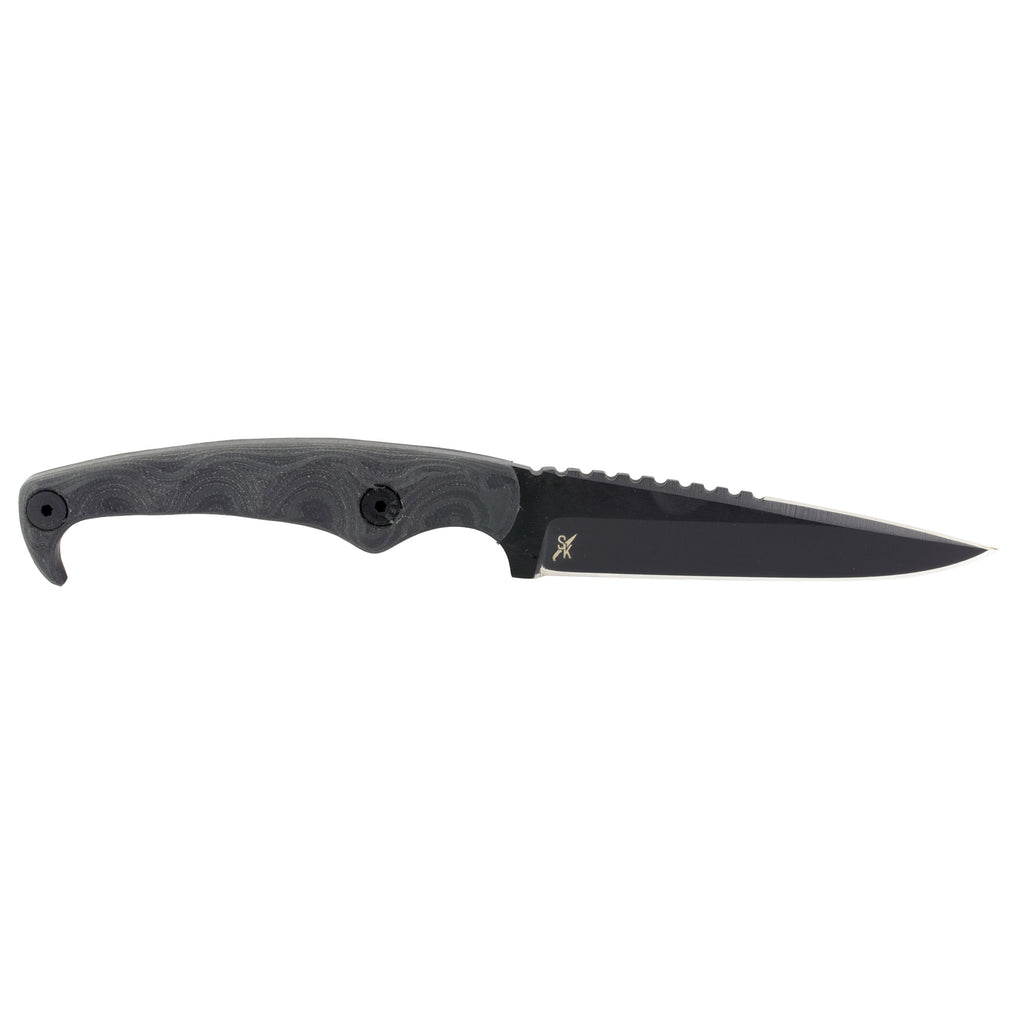 STROUP MK2 4 CERAKOTE BLK W/SHEATH
