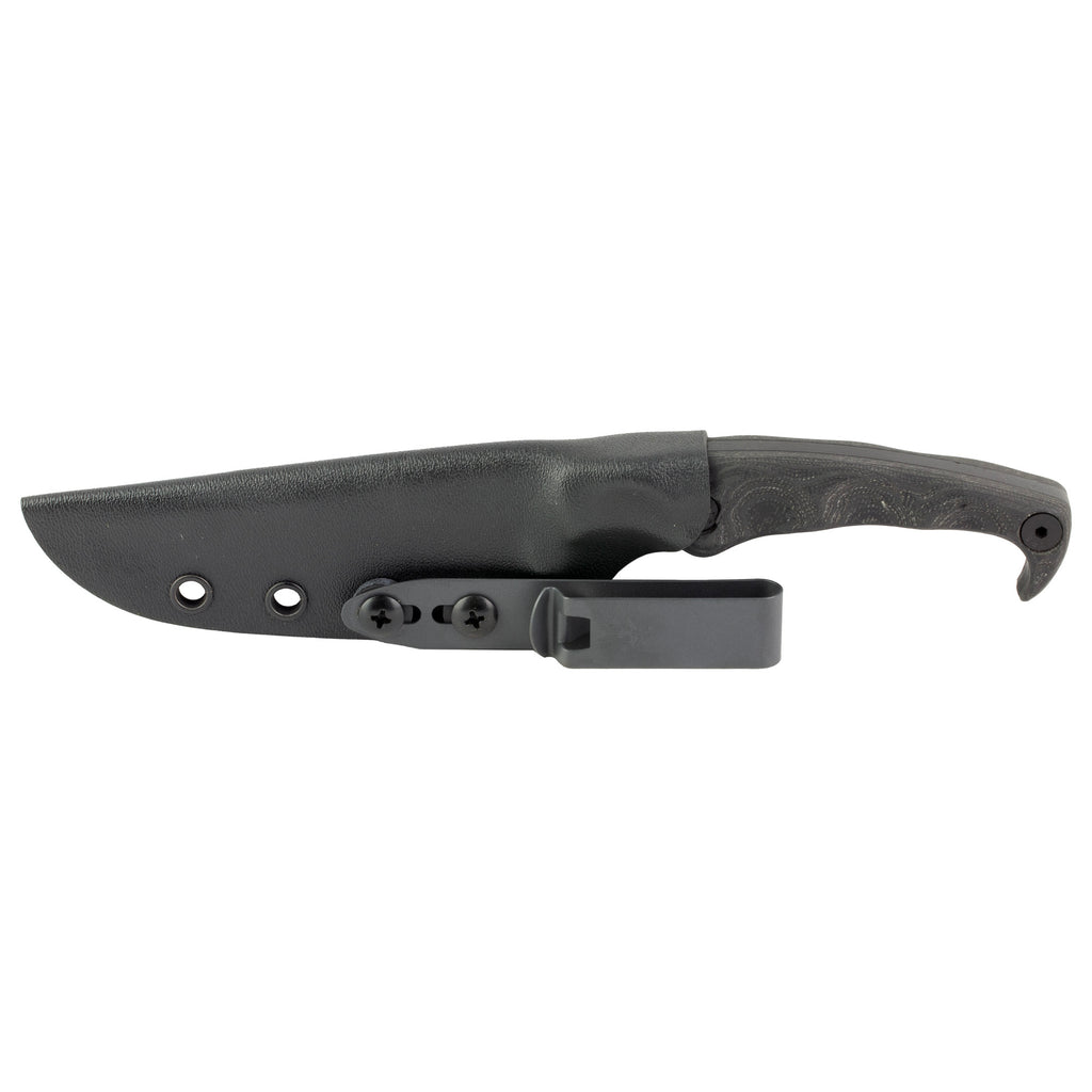 STROUP MK2 4 CERAKOTE BLK W/SHEATH