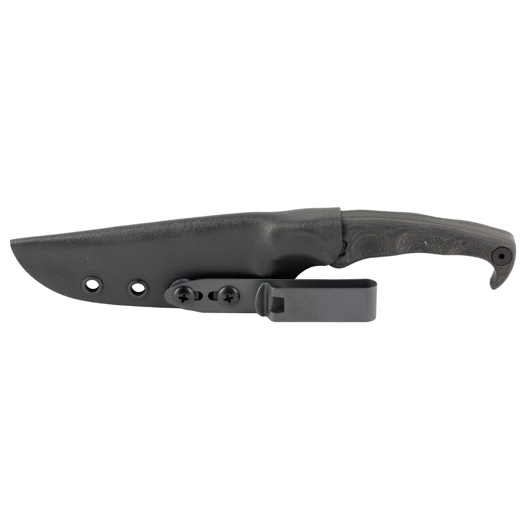 STROUP MK2 4 CERAKOTE BLK W/SHEATH
