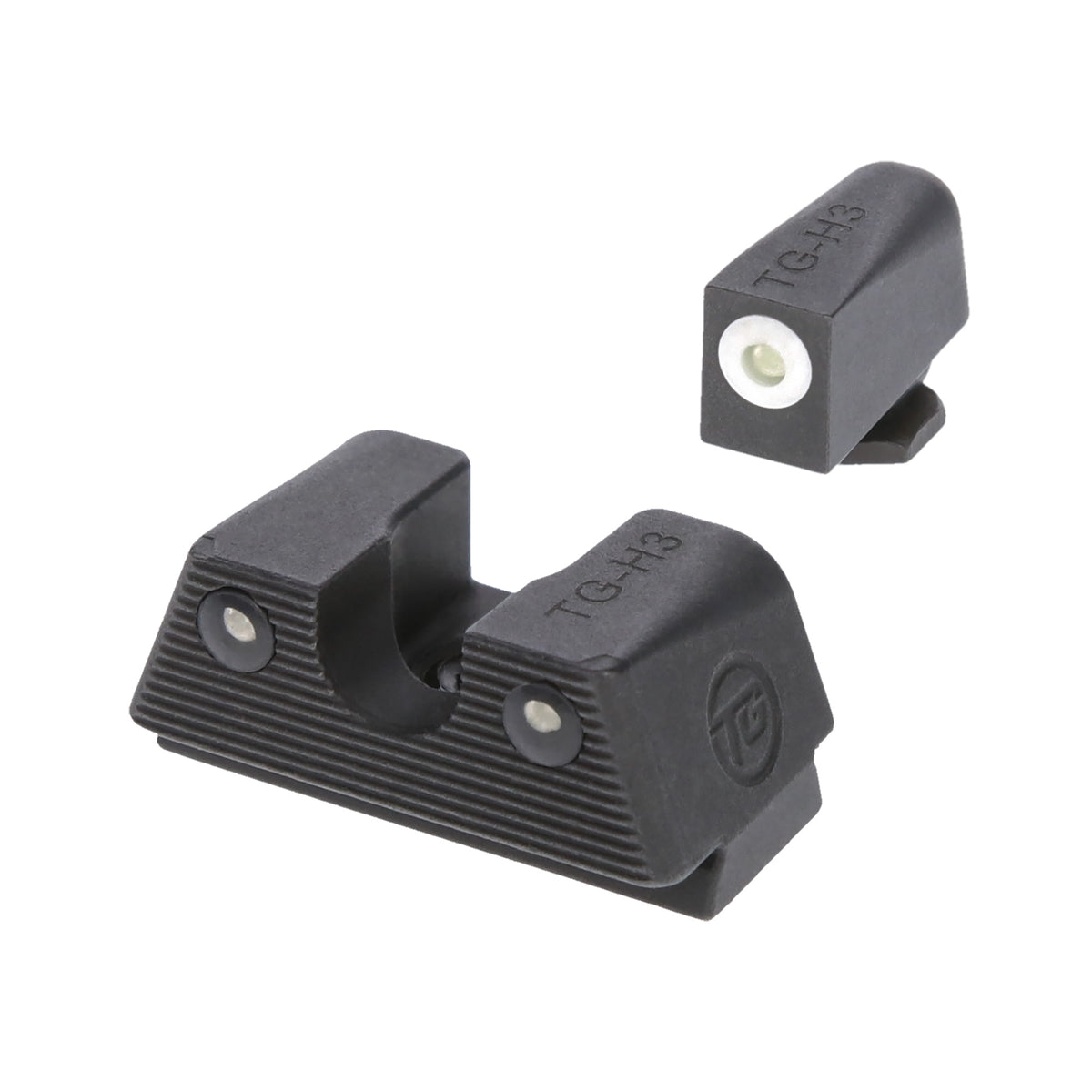 TRUGLO TRITIUM X FOR GLOCK WHT SET
