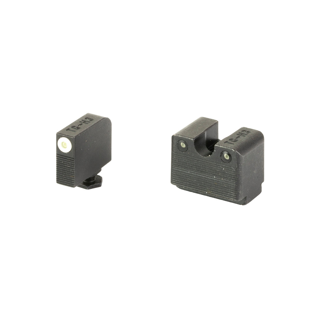 TRUGLO TRIT PRO FOR GLOCK 43 MOS WHT