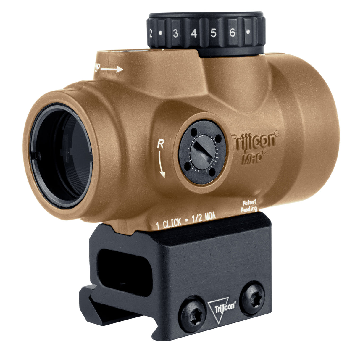 TRIJICON MRO SD RED DOT CO WT MNT CY