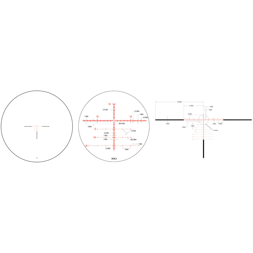 TRIJICON CREDO 2-10X36 FFP MOA RED