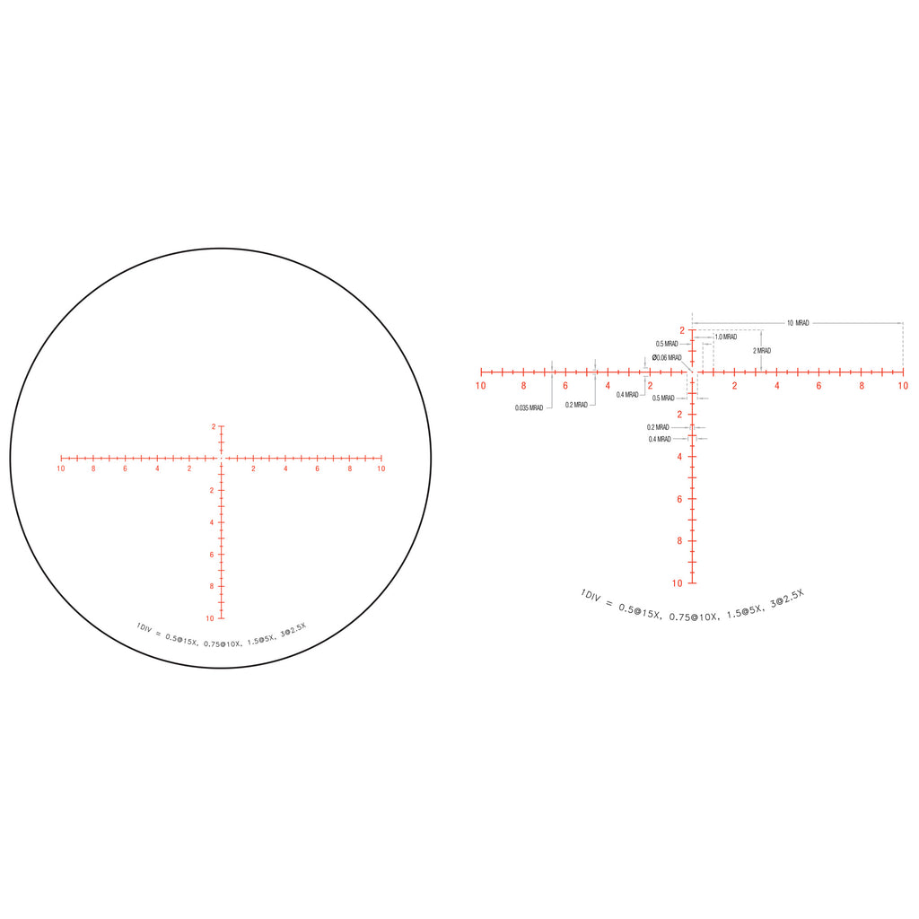 TRIJICON CREDO 2.5-15X56 SFP MRAD GR