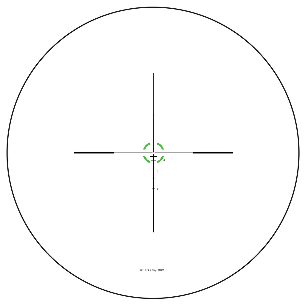 TRIJICON CREDO 1-6X24 SFP BDC GREEN