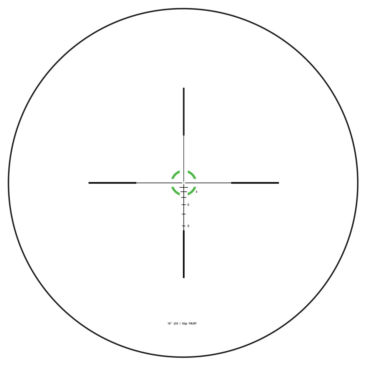 TRIJICON CREDO 1-6X24 SFP BDC GREEN