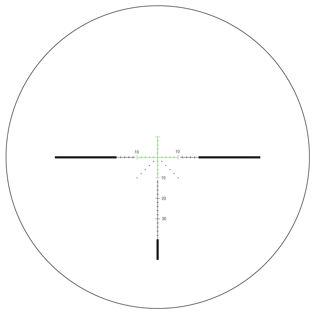 TRIJICON CREDO 3-9X40 SFP MOA GREEN