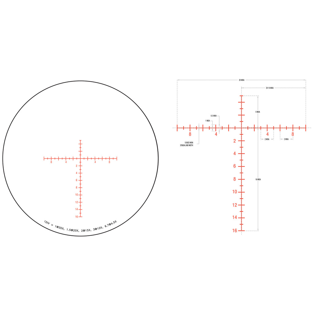 TRIJICON TENMILE 4.5-30X56 SFP MOA