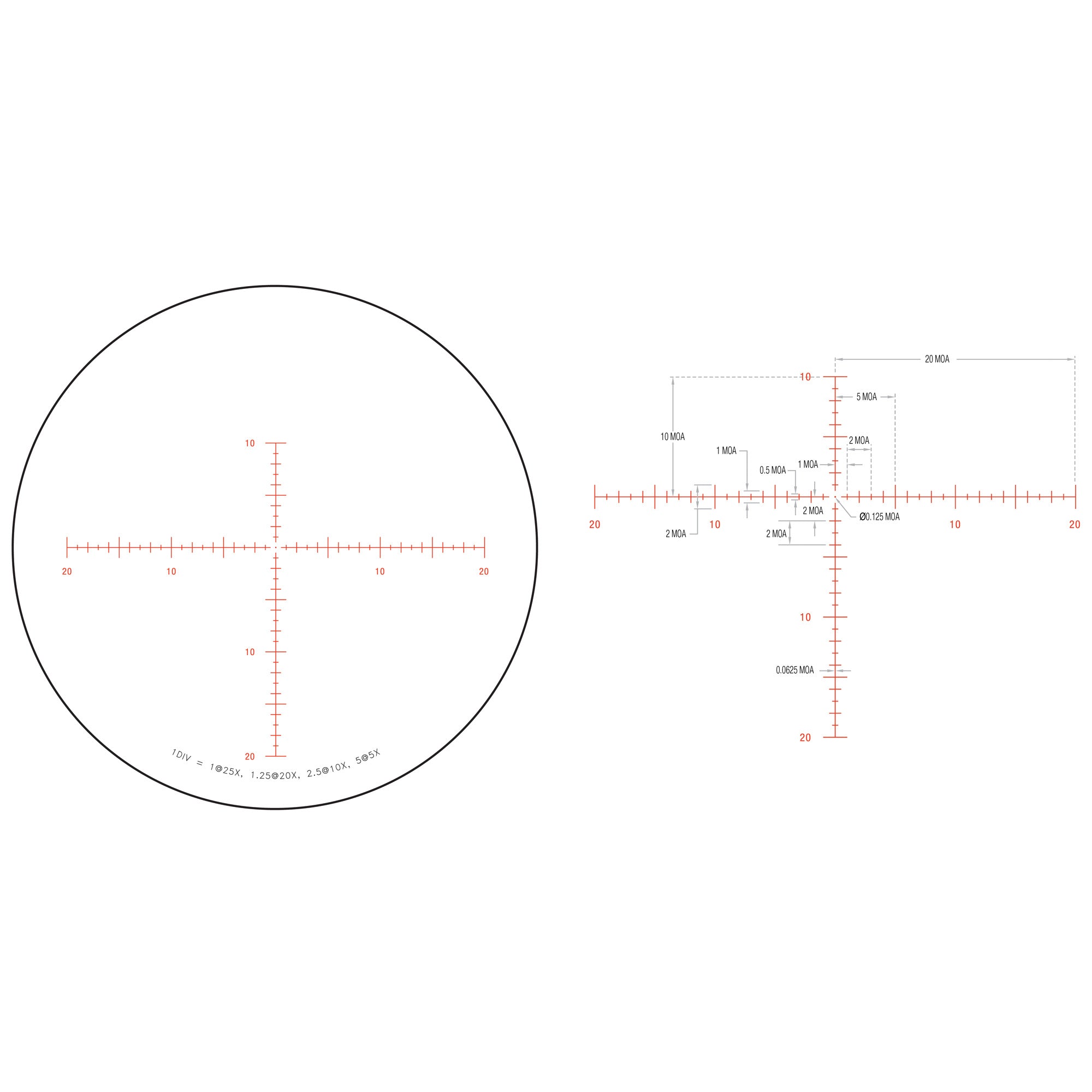 TRIJICON TENMILE HX 5-25X50 SFP MOA