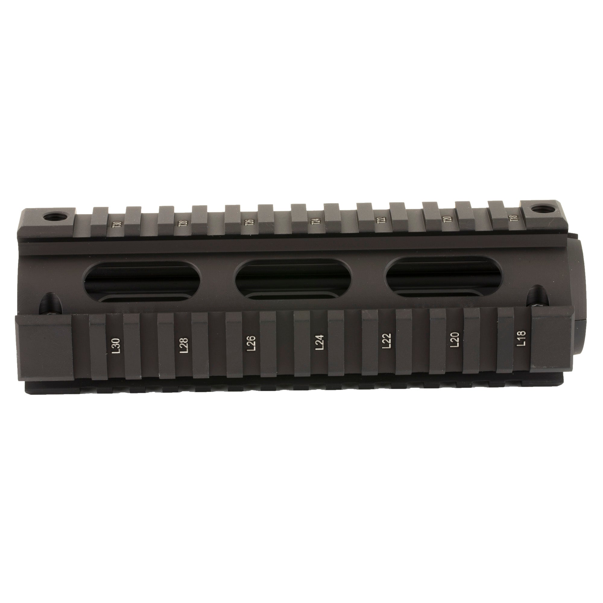 UTG PRO 4/15 CARB QUAD RAIL BLK