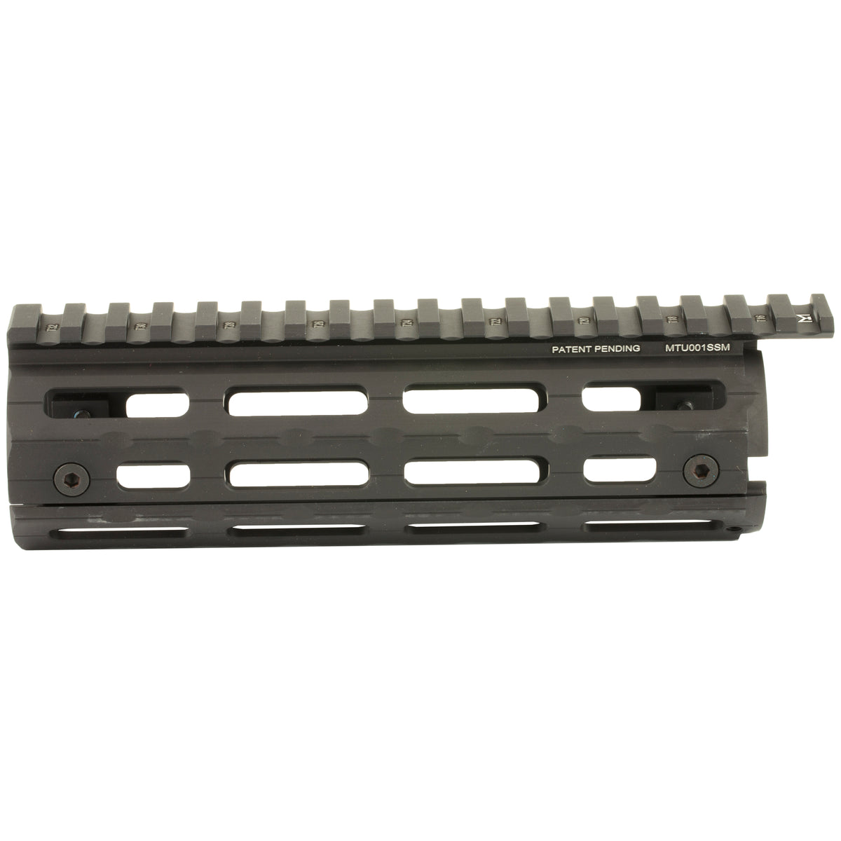 UTG PRO AR15 SS M-LOK CARBN RAIL BLK