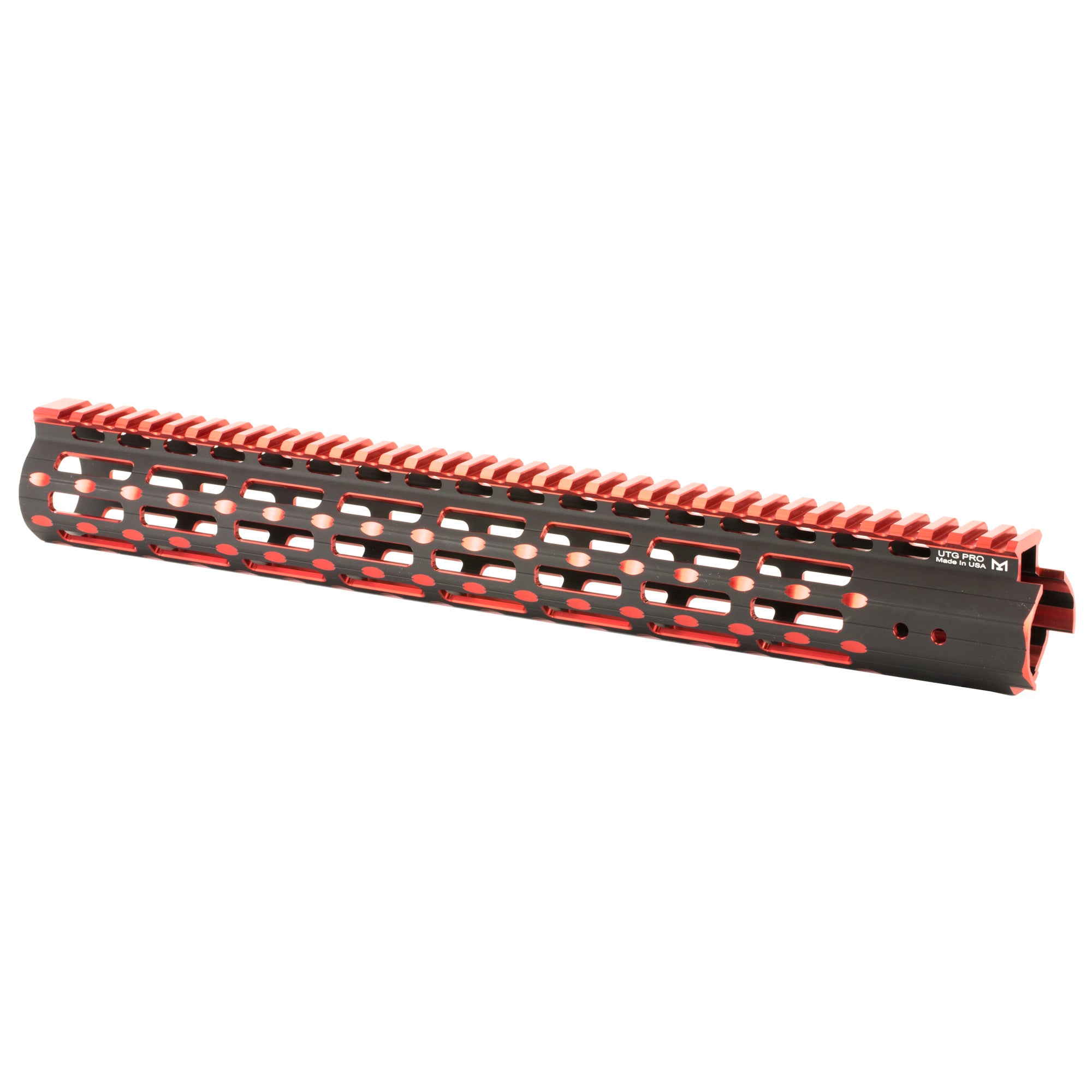UTG PRO M-LOK 15SSLM 2TN RL BLK/RD