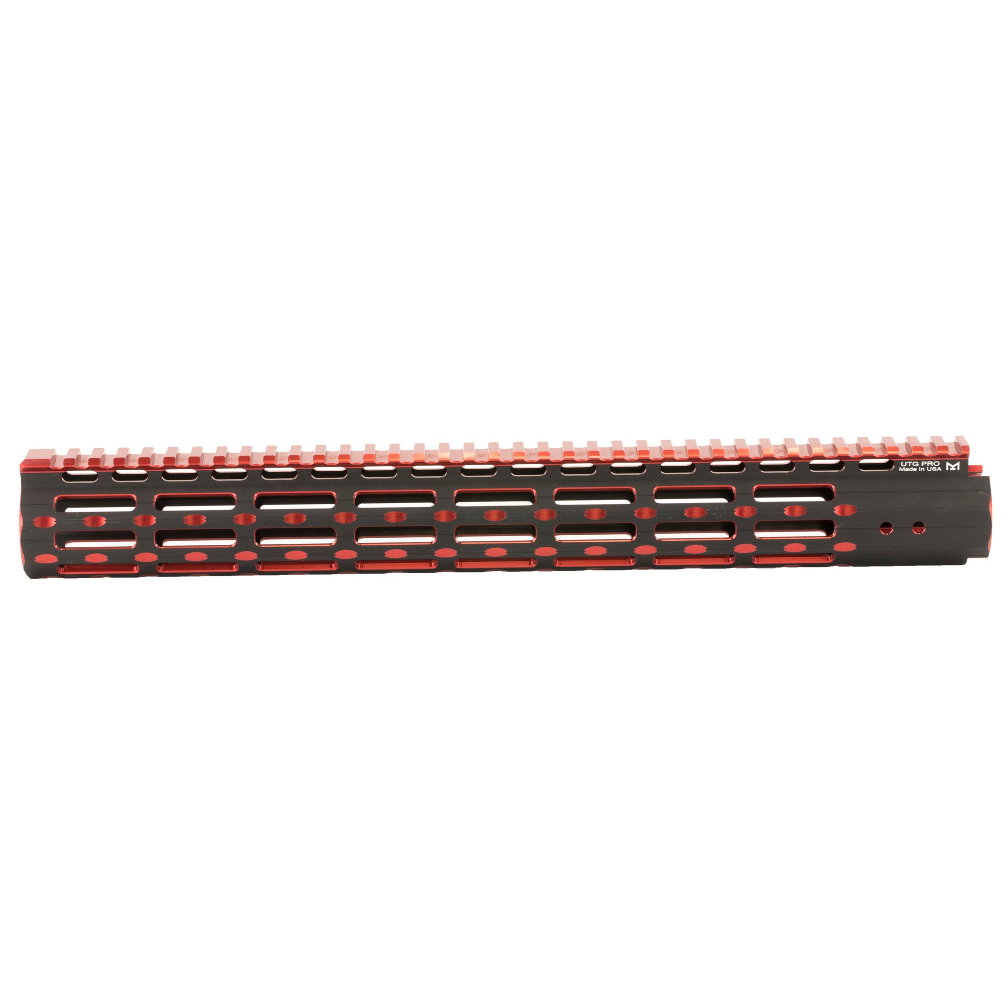 UTG PRO M-LOK 15SSLM 2TN RL BLK/RD