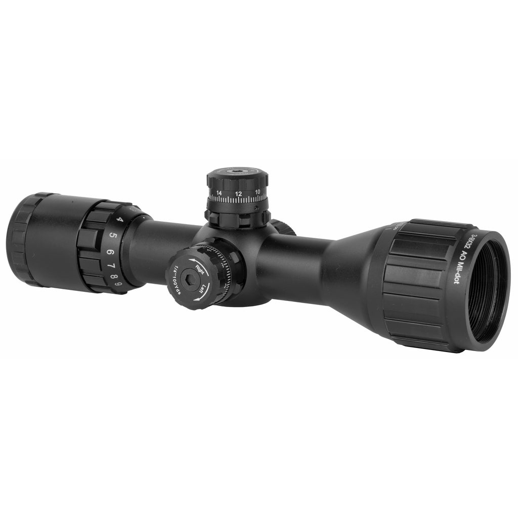 UTG 3-9X32 BUGBUSTER AO RGB MDOT