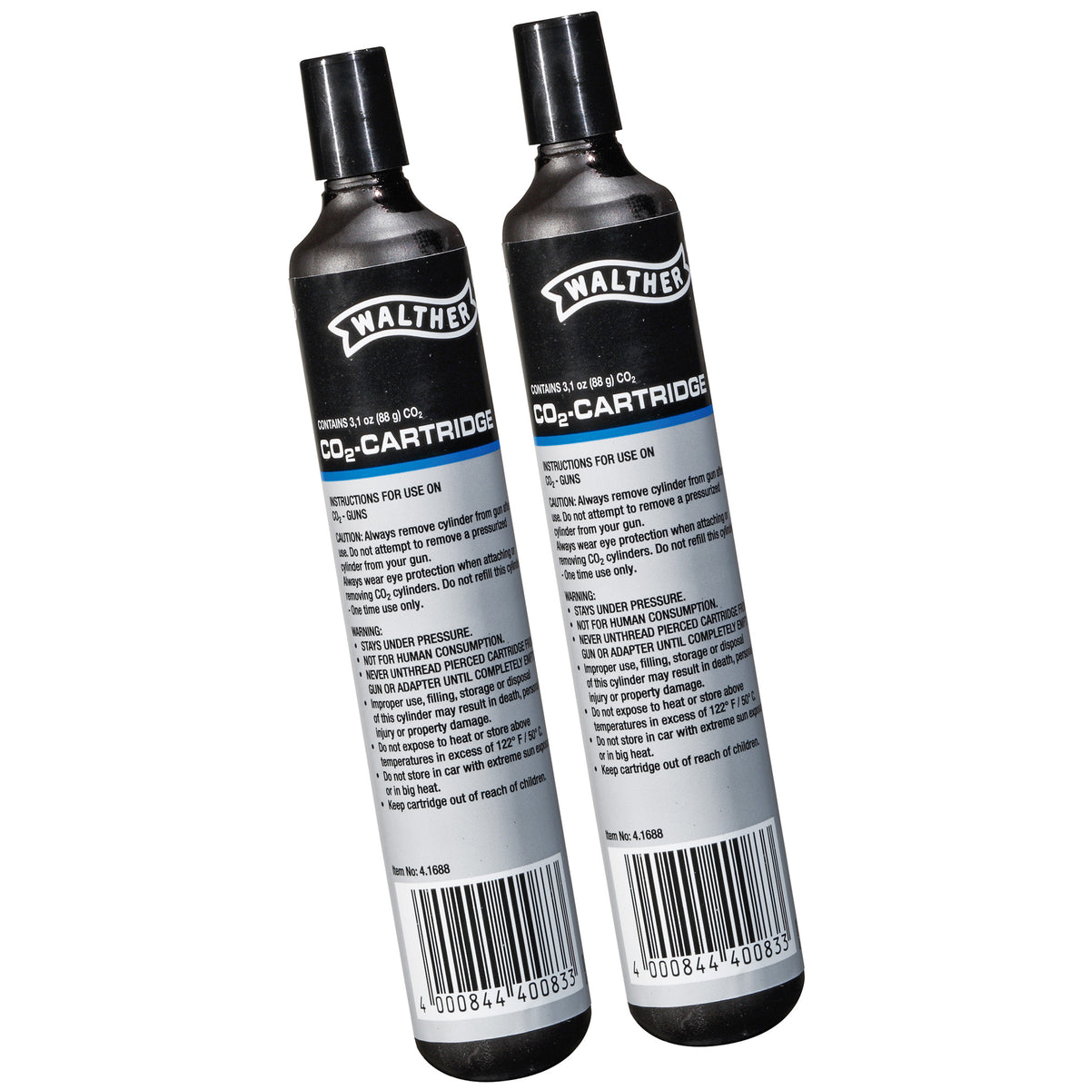 UMX WALTHER 88G CO2 CYLINDER 2/PK