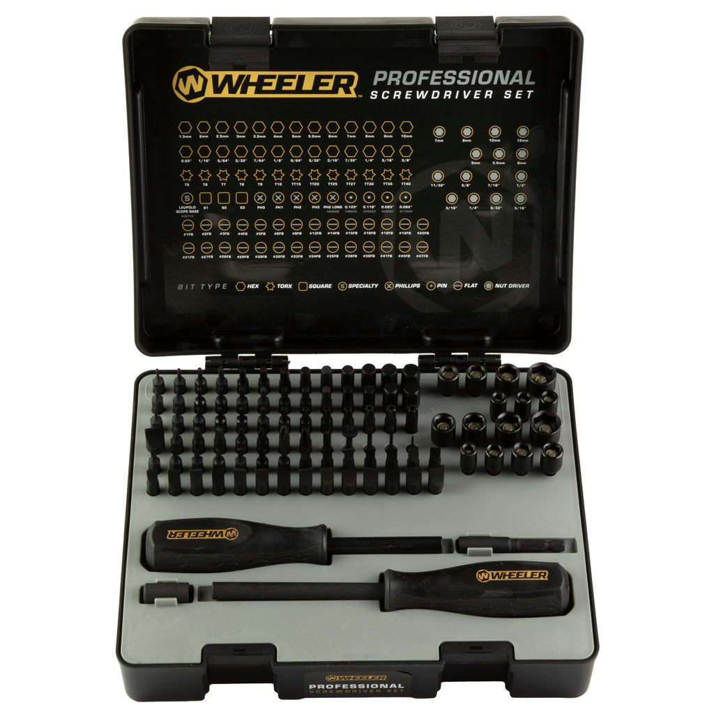 WHEELER 100PC PROF DRIVER SET