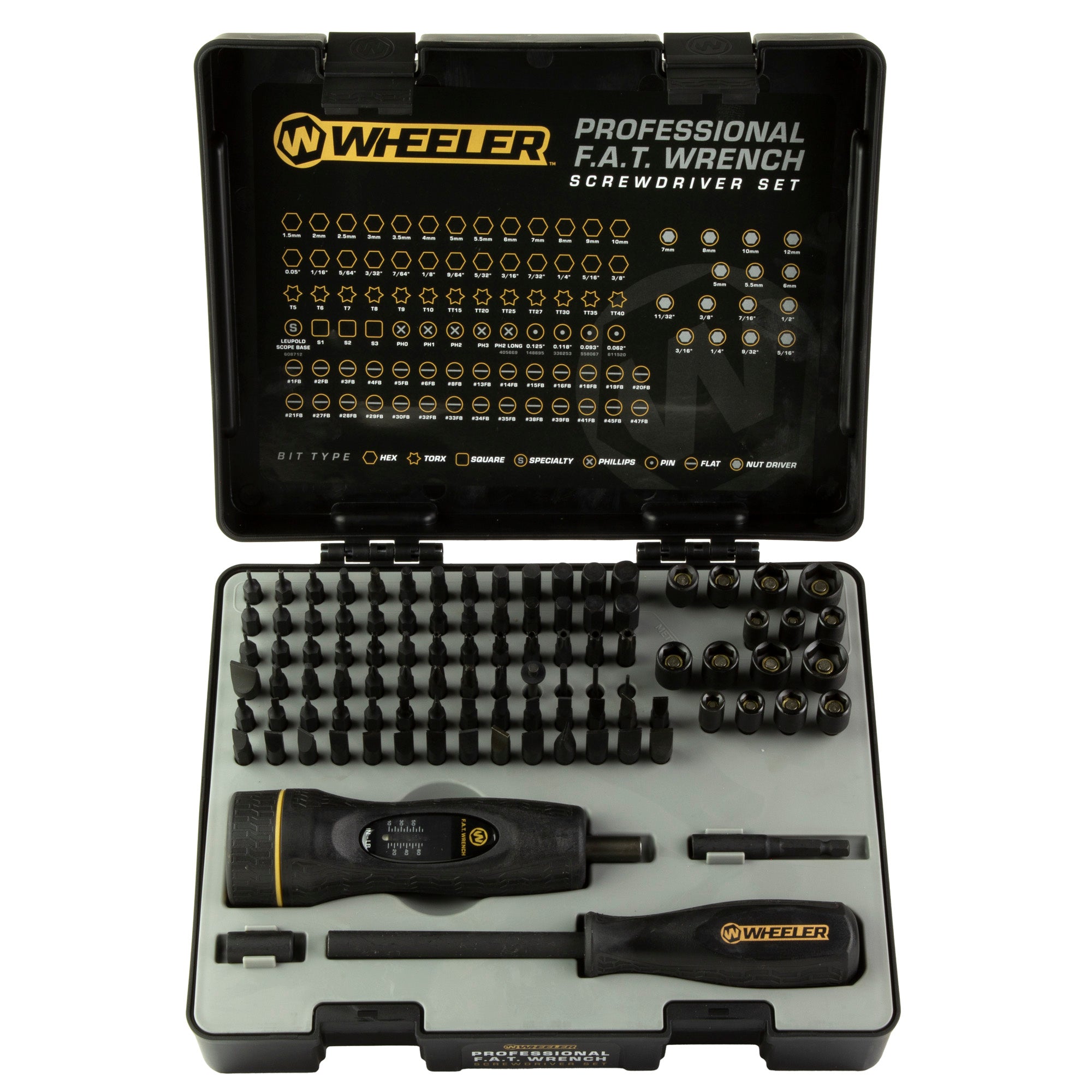 WHEELER 100PC FAT WRENCH DRIVER SET