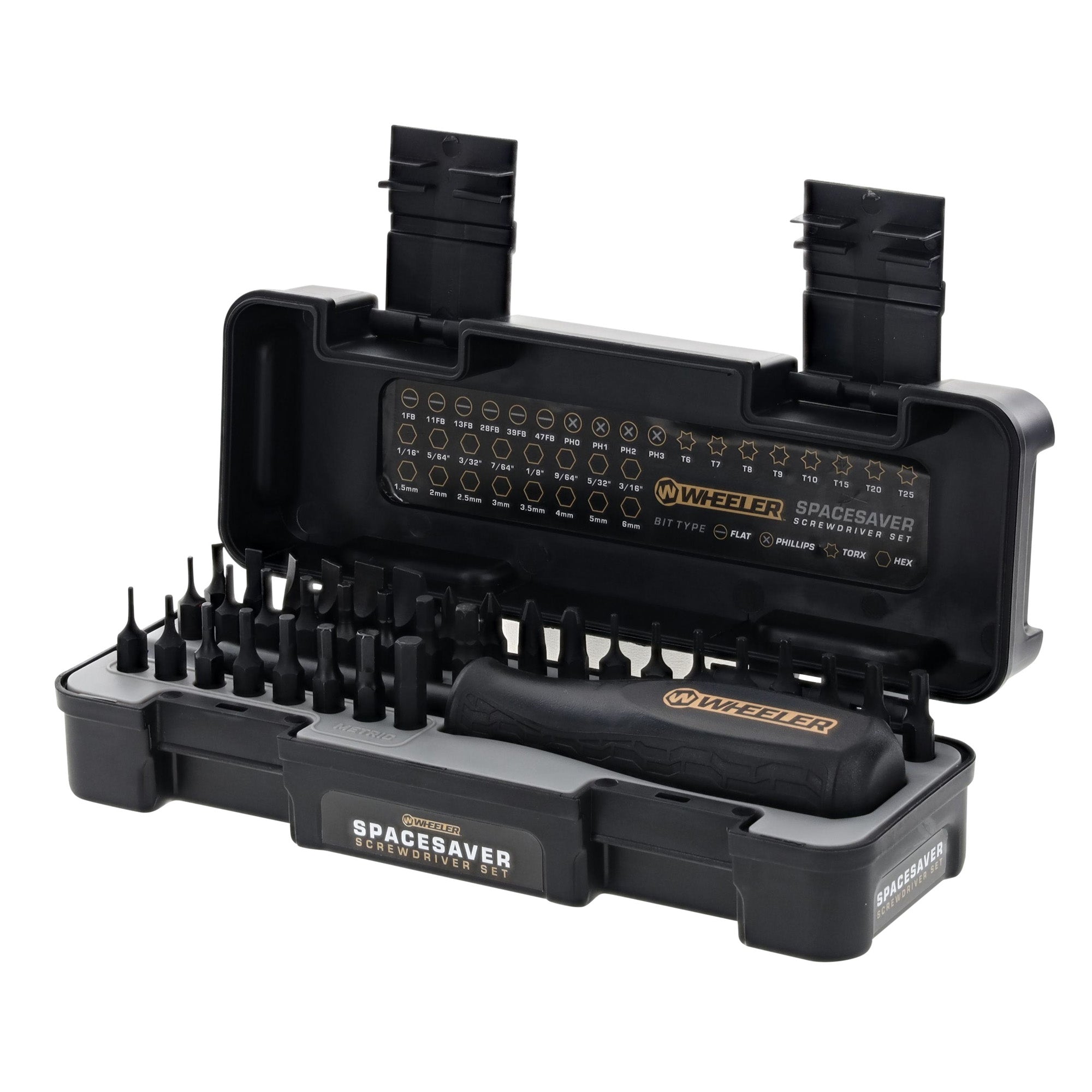 WHEELER 36PC SPACESAVER DRIVER SET