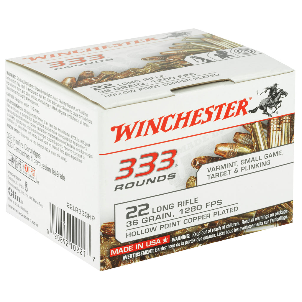 WIN 22LR 36GR CPR HP 333/3330