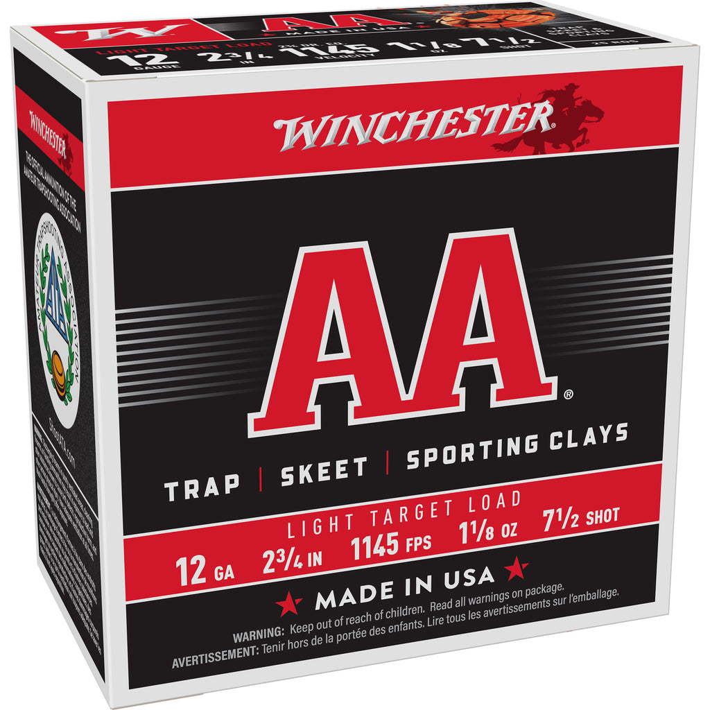 WIN AA TRGT 12GA 2.75 #8 25/250