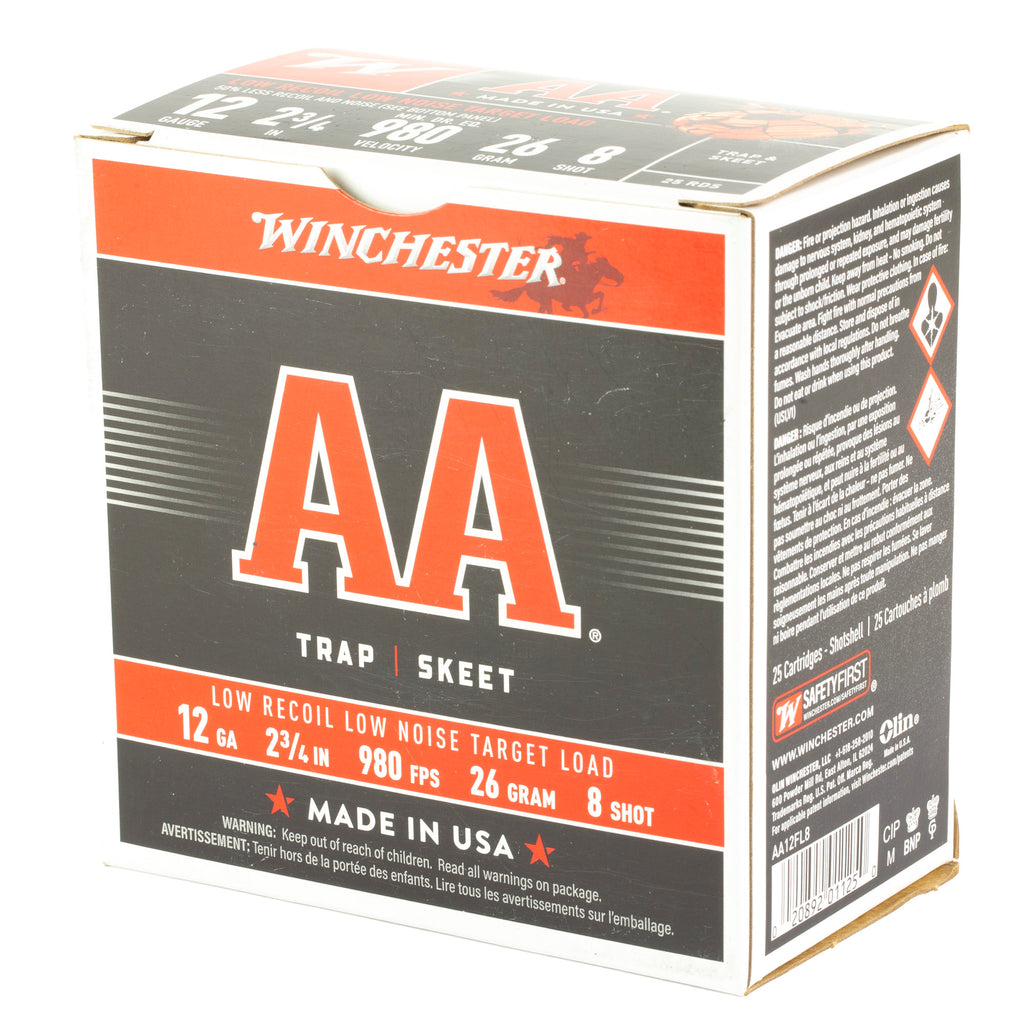 WIN AA 12GA 2.75 #8 25/250
