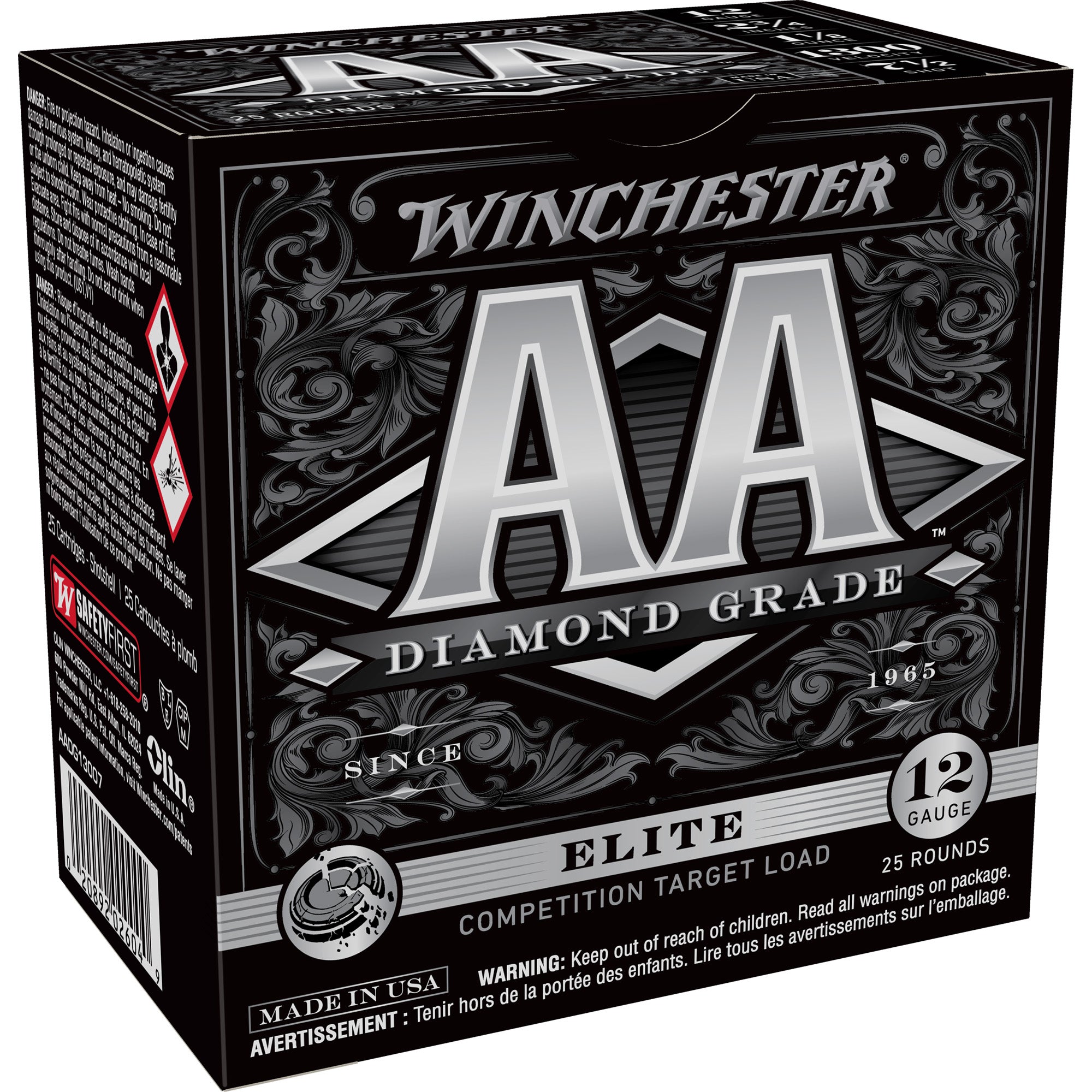 WIN AA DG 12GA 2.75 #7.5 25/250