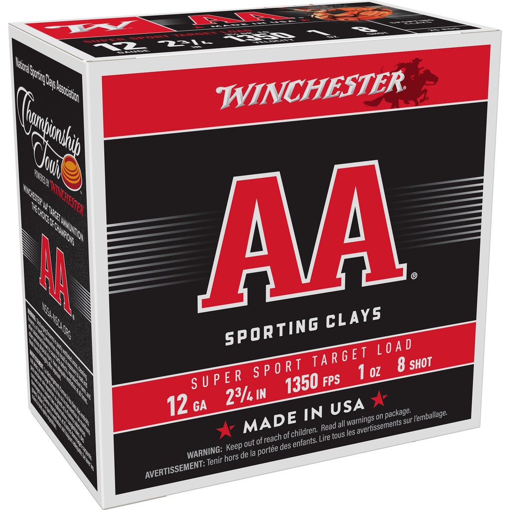 WIN AA SPRT SC 12GA 2.75 #8 25/250