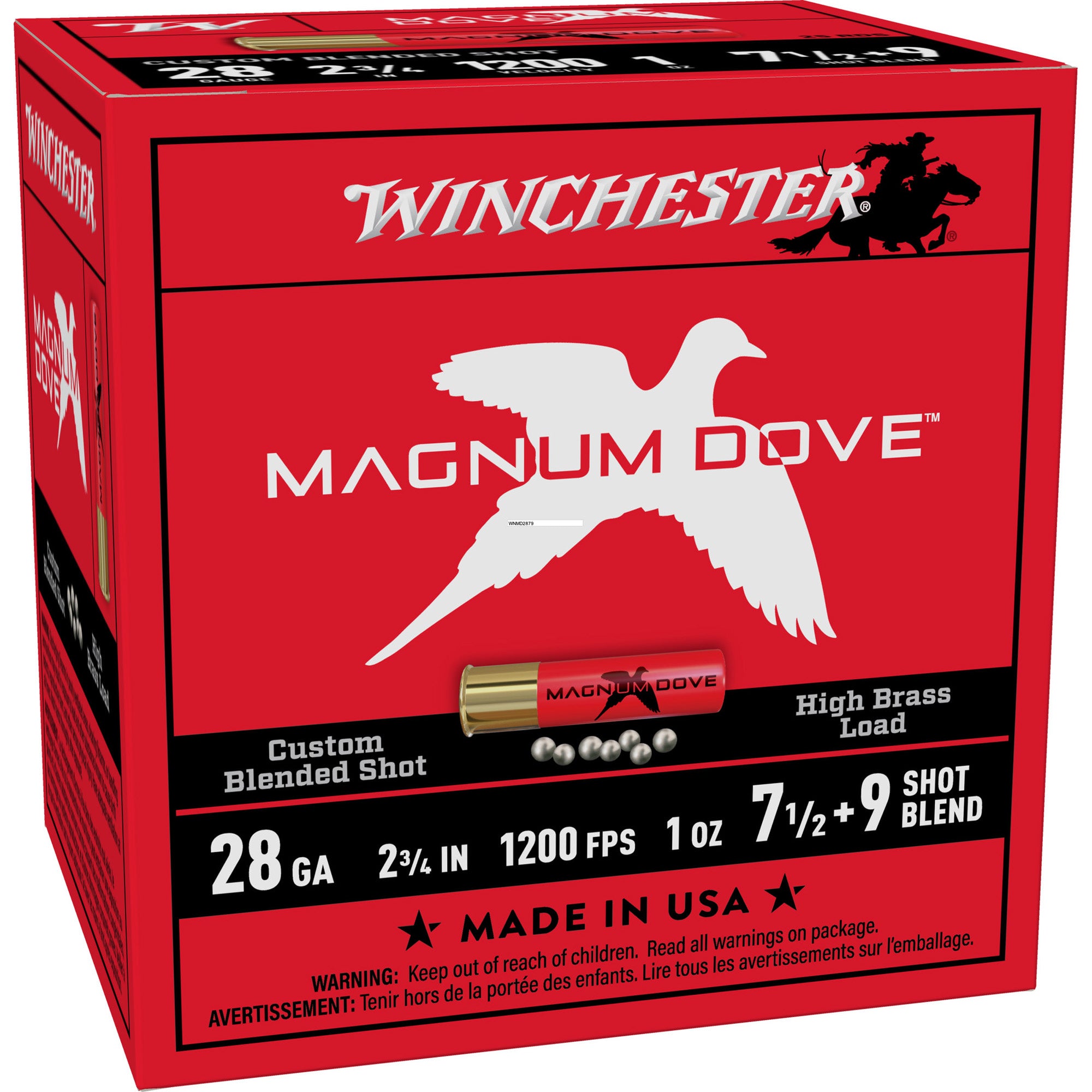 WIN MAG DOV 28G 2.75 #7.5/#9 25/250