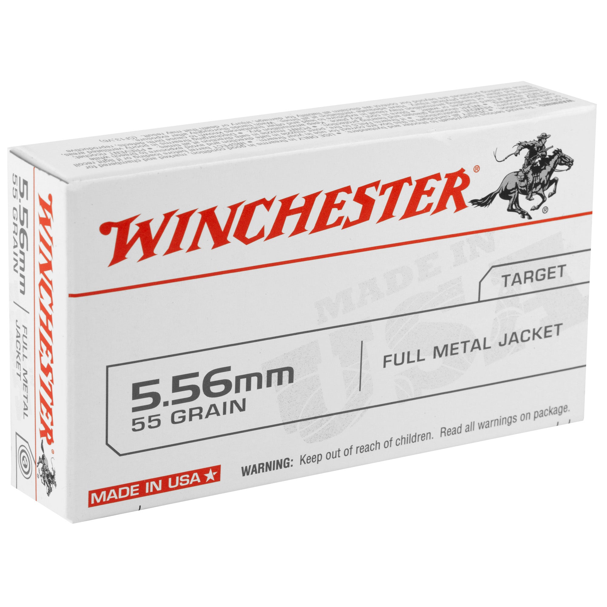WIN USA 5.56 55GR FMJ 20/1000