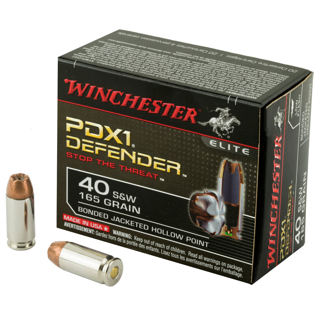 WIN DEFENDER 40SW 165GR JHP 20/200