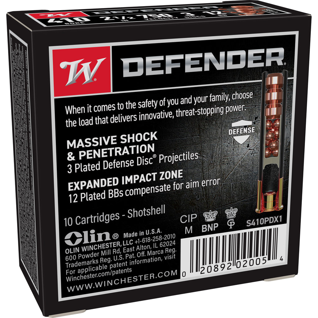WIN DEFENDER 410 2.5 3/12 DISC 10