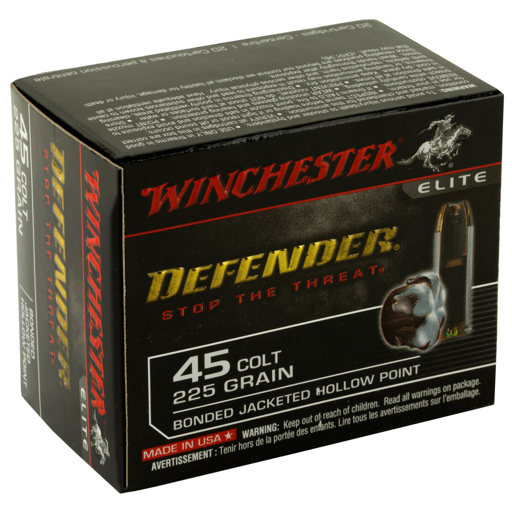 WIN DEFENDER 45C 225GR JHP 20/200