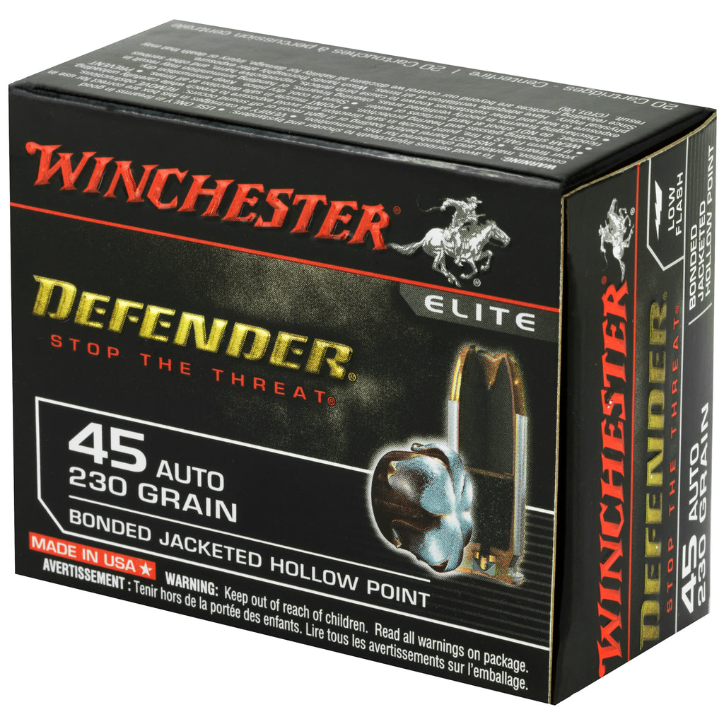 WIN DEFENDER 45ACP 230GR JHP 20/200