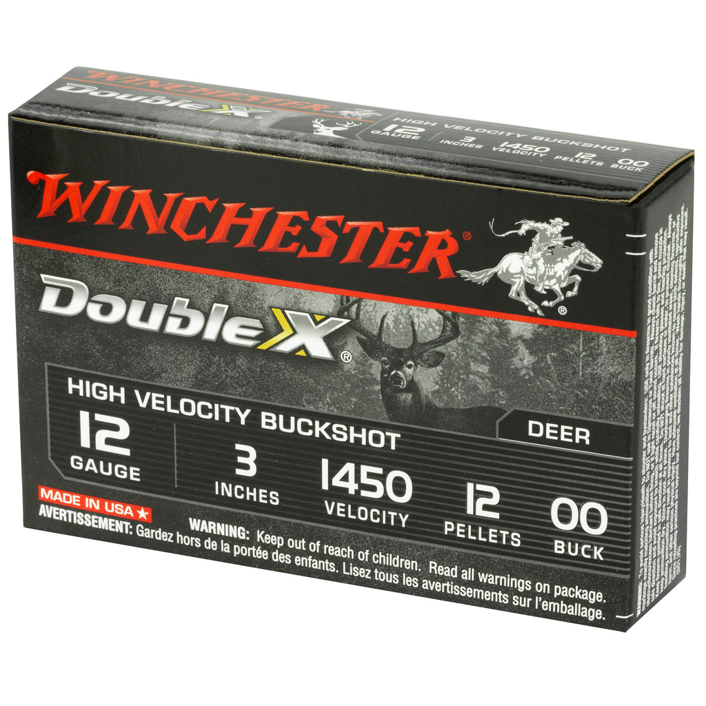 WIN DBL X HV 12GA 3 00BK 12P 5/250