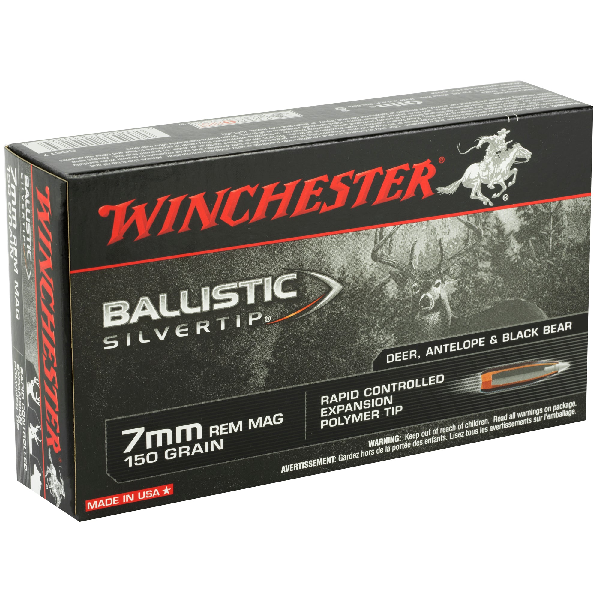WIN BLSTC TIP 7MM MAG 150GR 20/200
