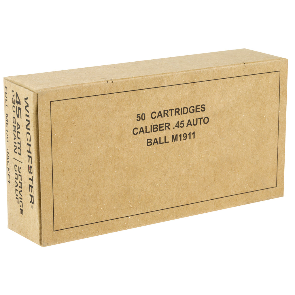WIN SERVICE GRADE 45ACP 230GR 50/500