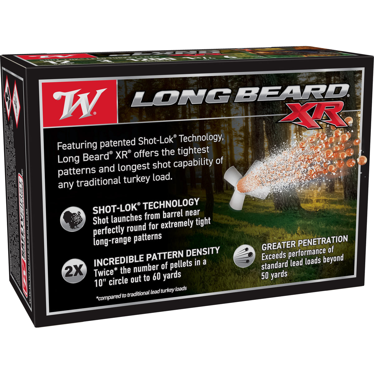 WIN LB XR TRKY 12GA 3 #6 1.75OZ 10/