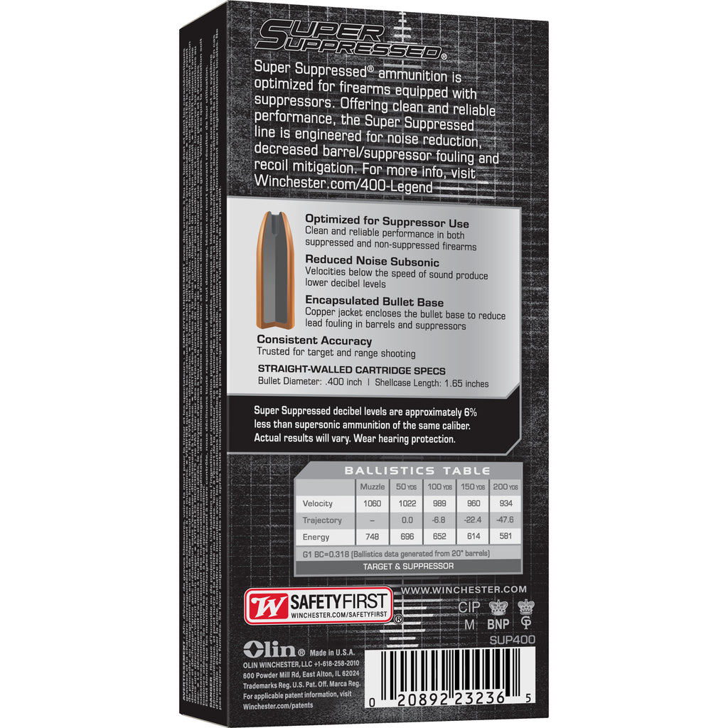 WIN SPR SUP 400LEGEND 300GR 20/200